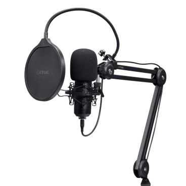 Trust GXT 270 Emita II+ USB Podcast Microphone Black