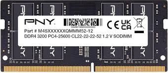PNY 16GB DDR4 3200MHz SO-DIMM Laptop Memory RAM