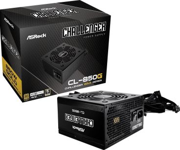 ASRock Challenger Gold 850W 80 Plus Gold Power Supply | High Efficiency PSU