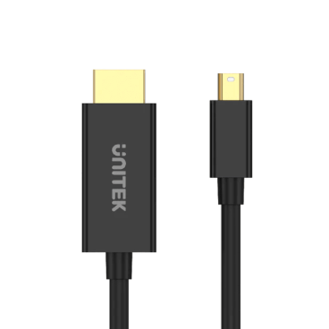 Unitek V1152A 2M Mini DisplayPort Male to HDMI Male Adapter Cable 4K 30Hz