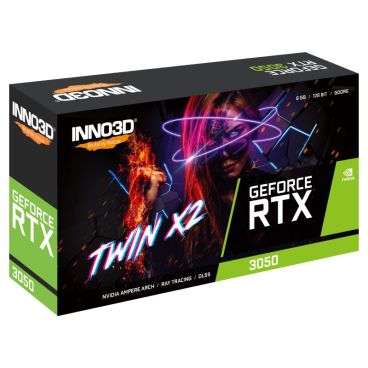 Inno3D GeForce RTX 3050 Twin X2 8GB GDDR6