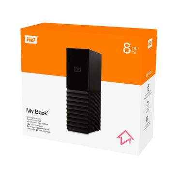 Western Digital My Book 8000GB Desktop External HDD, USB 3.0